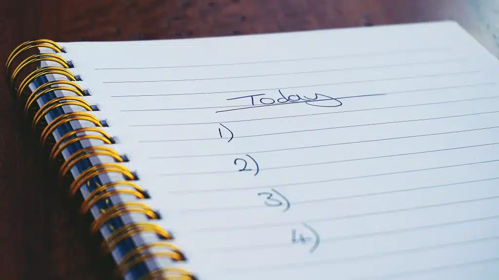 task list for implementation